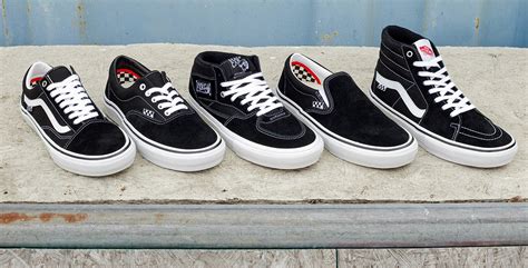 different kinds of vans shoes.